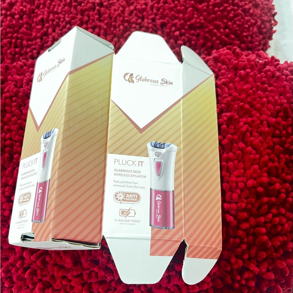 Glabrous skin wireless epilator-used 1x